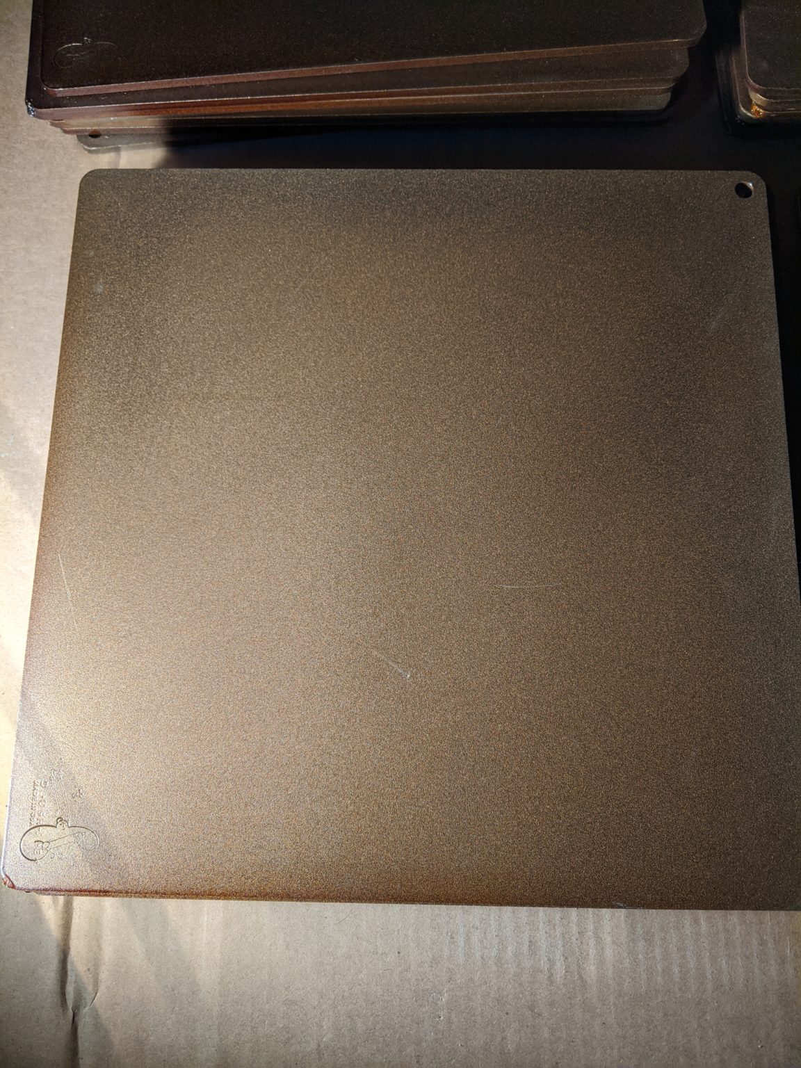 Dinged DoughJoe Samurai™ (15" x 15" x 1/4" Factory Seconds) Pizza