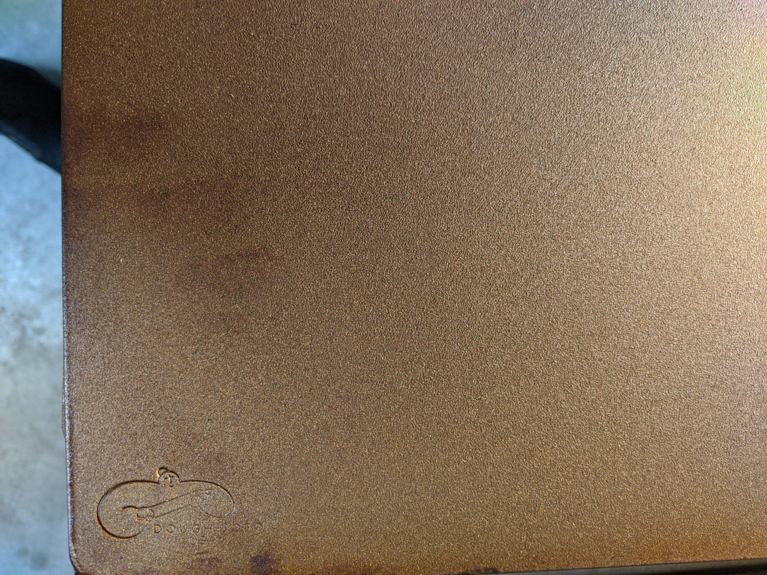 Dinged DoughJoe Samurai™ (15" x 15" x 1/4" Factory Seconds) Pizza